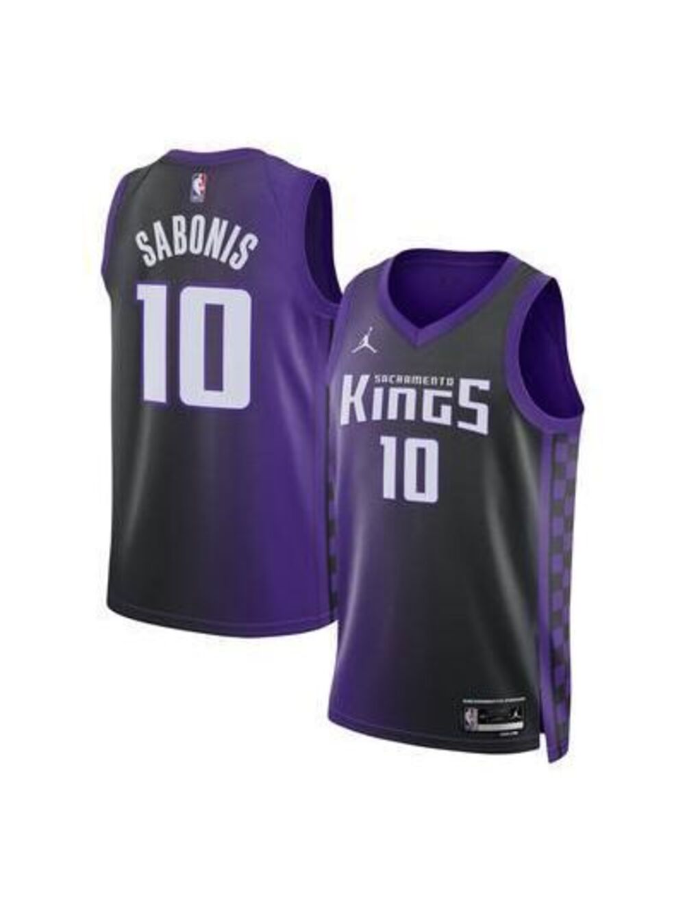 Unisex Jordan Brand Domantas Sabonis Purple Sacramento Kings Swingman Jersey
